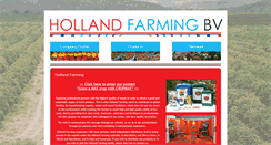 Desktop Screenshot of hollandfarming.com
